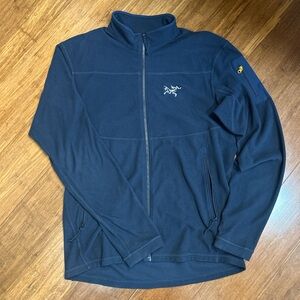Arc'teryx Dark Blue Full-Zip Jacket